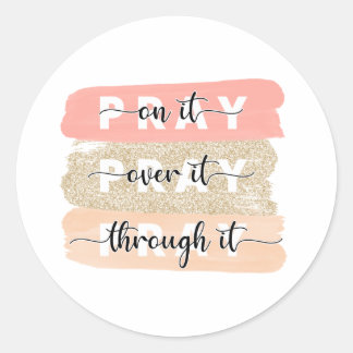 Reza Sobre El Pegatina