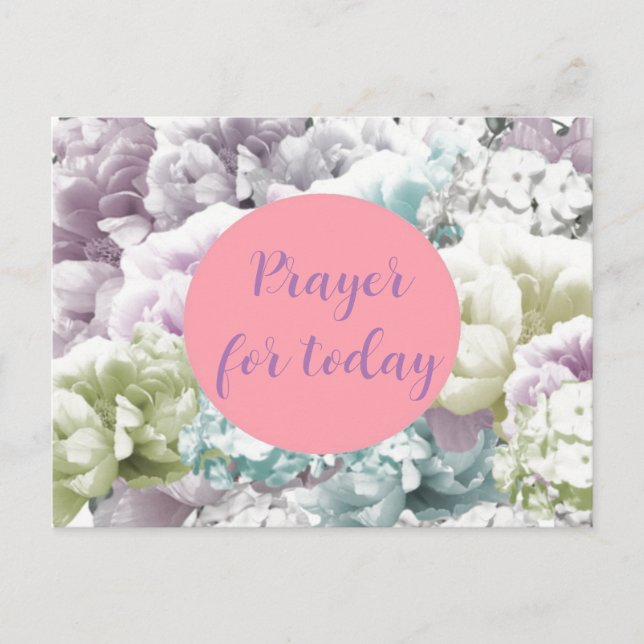 Reza una escritura para la postal de hoy (Anverso)