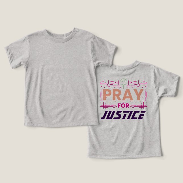 Rezar por la justicia (Diseño Anverso y Reverso)