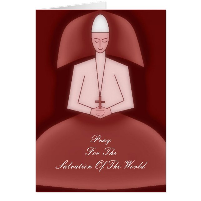 REZAR POR LA SALVACIÓN DEL MUNDO (Frente)