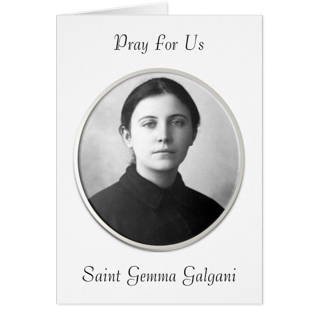 REZAR POR SAINT GEMMA GALGANI (Frente)