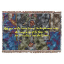 Rezo de la serenidad - manta de la meditación