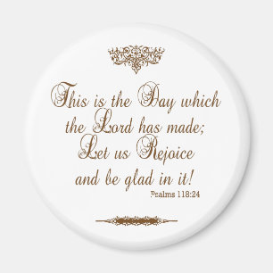 Rezo de las gracias por imán del personalizado de