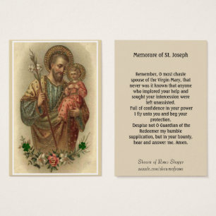 Rezo de San José Jesús Memorare