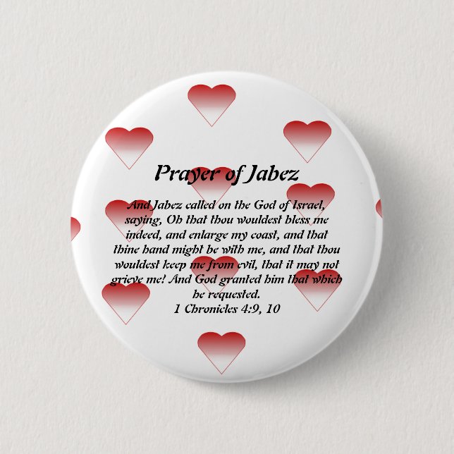 Rezo del botón de Jabez (Anverso)