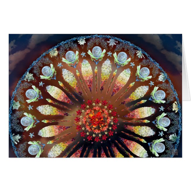 Rezo del incendio fuera de control (mitad) (Anverso (Horizontal))