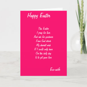 Rezo por las tarjetas de amor de Pascua