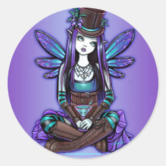 "Rhapsody" Gothic Absinthe Fairy Art Pegatinas