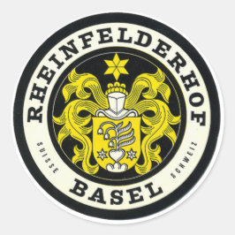 Rheinfelderhof Basel Pegatina de viajes de Suiza