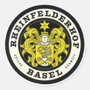Rheinfelderhof Basel Pegatina de viajes de Suiza