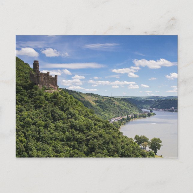 Rhine Valley - Postal Castle Maus (Anverso)