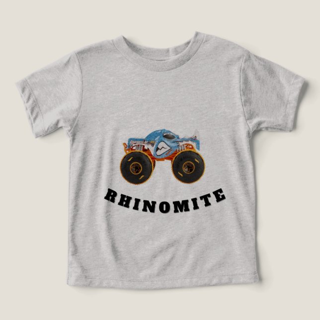 Rhinomita - Camiseta de camión de Monstruo (Diseño delantero )