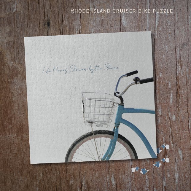 Rhode Island Coastal Cruiser Bike Puzzle (A ton of fun with friends and family, especially on a rainy day!)