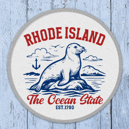 Rhode Island Ocean State Seal Design