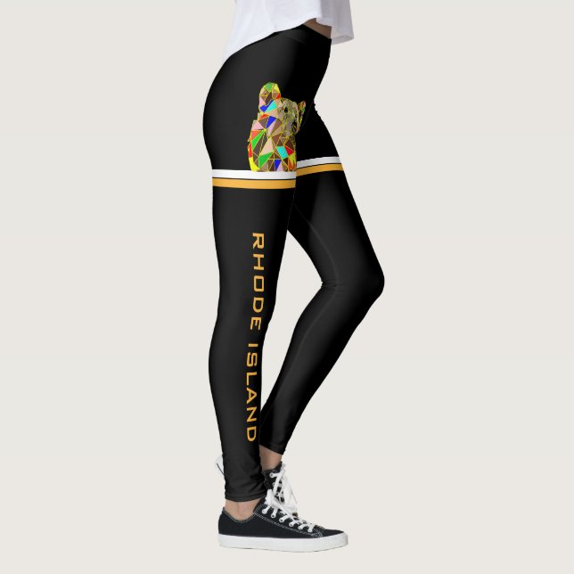 Rhode Island Providence Bear Leggings (Derecha)