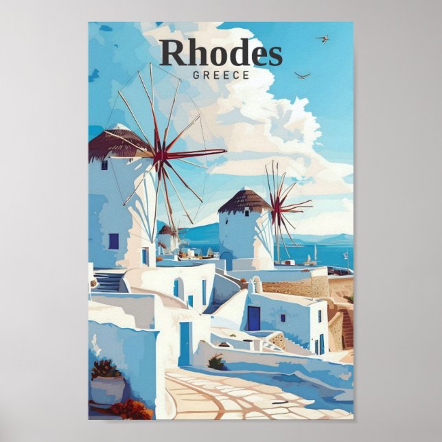 Rhodes Grecia Viajes de arte (Frente)