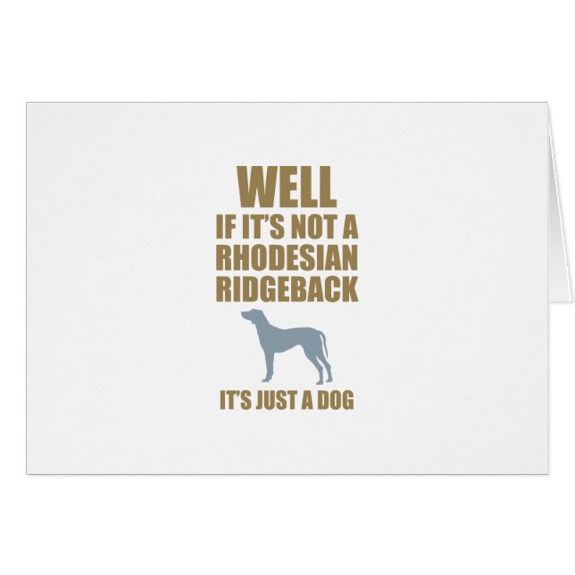 Rhodesian Ridgeback (Anverso (Horizontal))