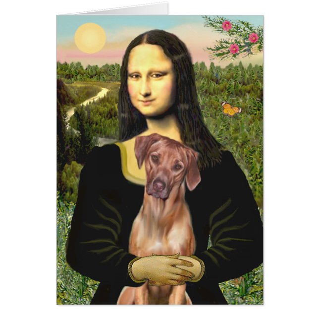 Rhodesian Ridgeback 1 - Mona Lisa (Frente)