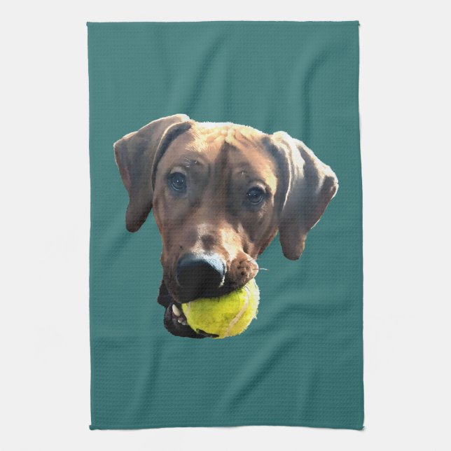 Rhodesian Ridgeback Kitchen Toalla (Vertical)