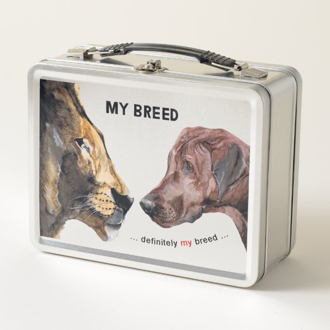 Rhodesian Ridgeback Lunch Box (Anverso)
