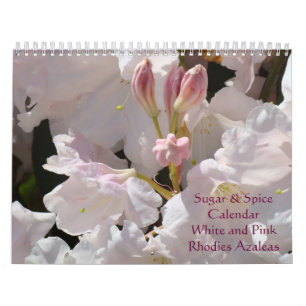 Rhodies Azaleas Calendario Azúcar y Especias Rosa