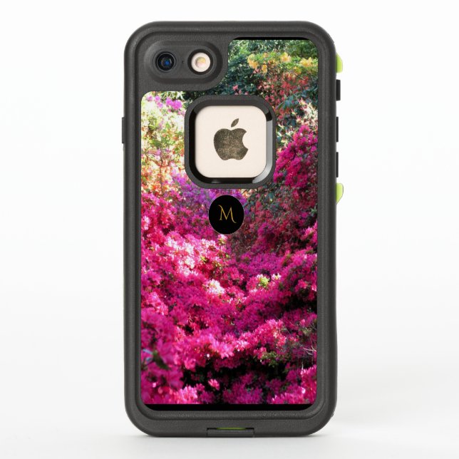 Rhododendron Funda en monograma (Reverso)