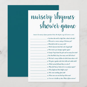 Rhymes de guardería simples   Tarjeta de juego Aqu