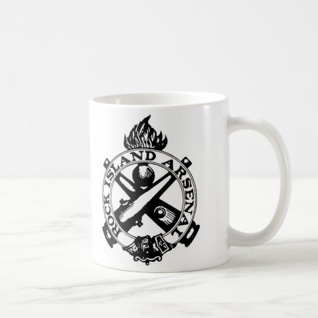RIA - Taza de café del arsenal de la isla de la (Derecha)
