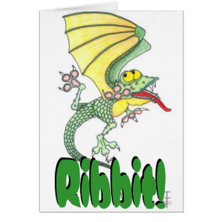 ¡Ribbit! Tarjeta de la Todo-Ocasión