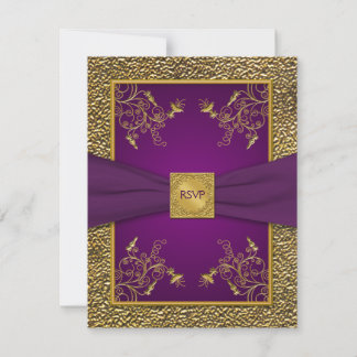 RIBBON Real Purple, Tarjeta RSVP Gold