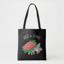 Rice & Shine Cute Kitty con bolsa de tocador Kawai