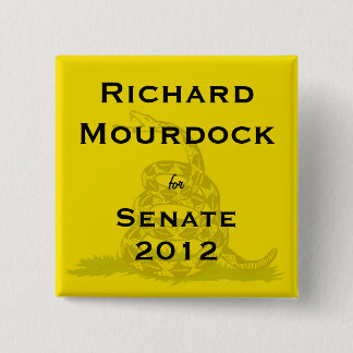 Richard Mourdock para el botón de la fiesta del té