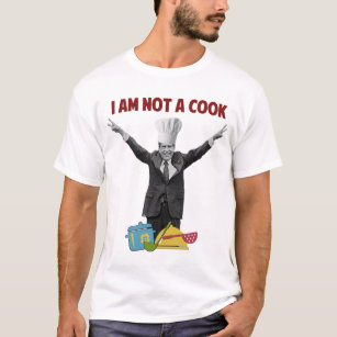 Richard Nixon no soy una camiseta del cocinero