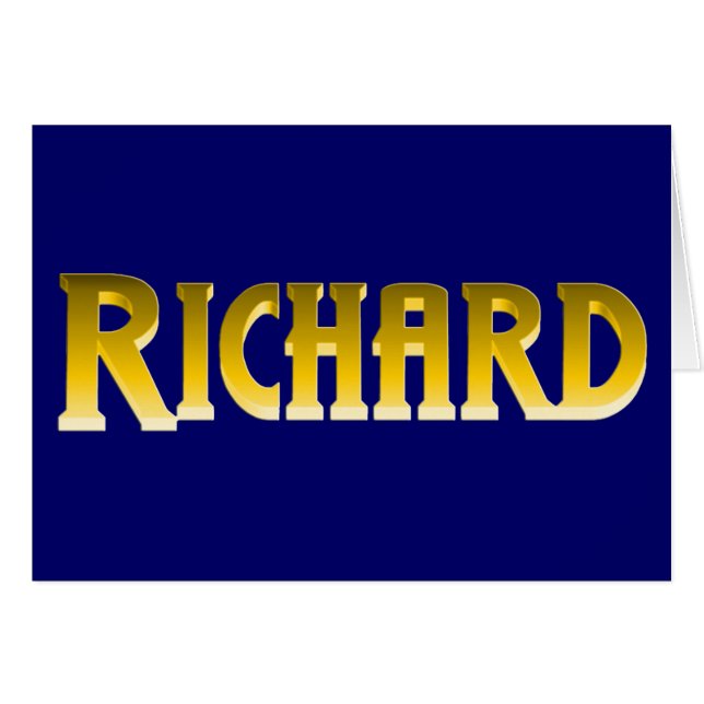 RICHARD, por Richard (Anverso (Horizontal))