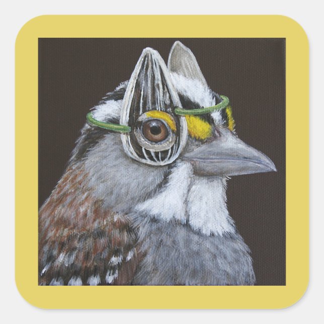 Richie los pegatinas de la plaza gorrión (Anverso)