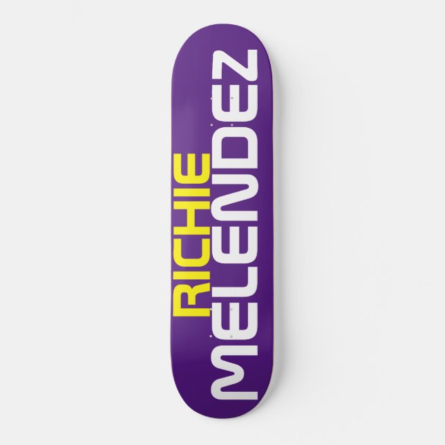 RICHIE MELENDEZ Skateboard (Anverso)