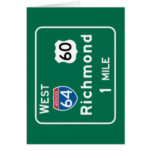 Richmond, señal de tráfico del VA