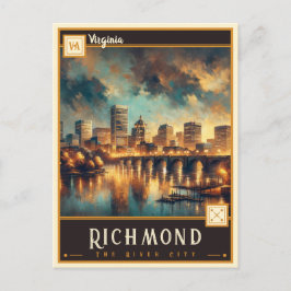 Richmond, Virginia | Tarjeta Postal Antigua
