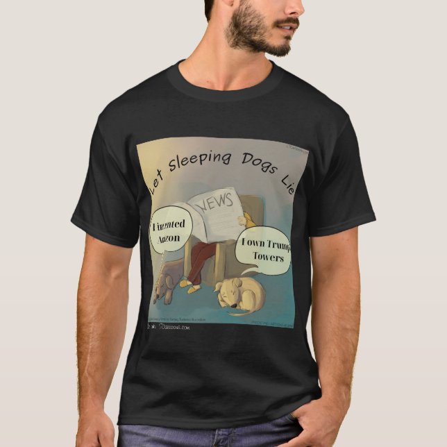 Rick London "Deja que los perros duerman" Camiseta (Anverso)
