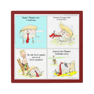 Rick London "Trumpty Dumpty" es un divertido arte 