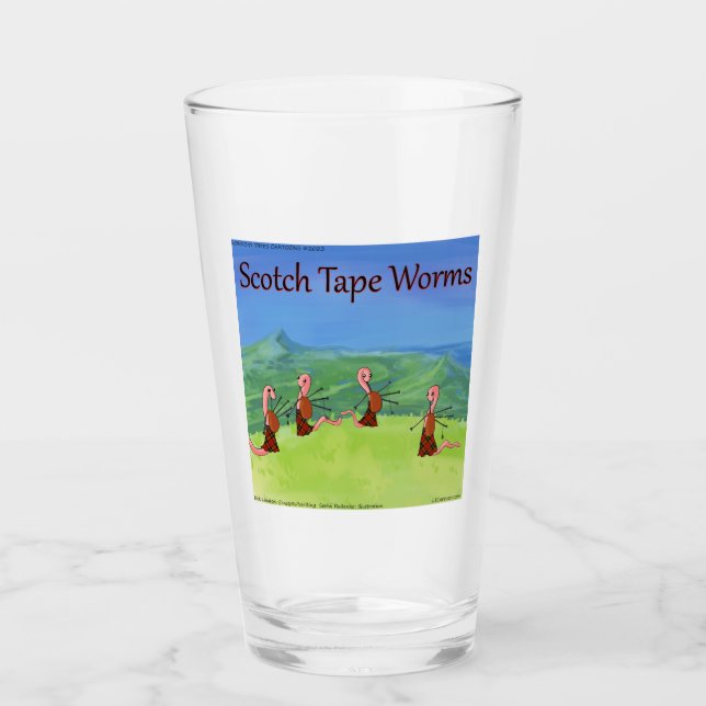 Rick London Worms From Scotland Funny (Anverso)