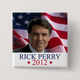 Rick Perry 2012 para el botón del pinback del