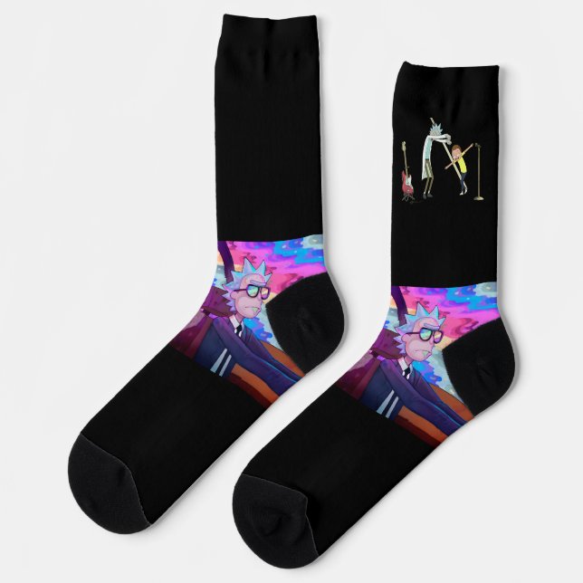 Rick y Morty calcetines (Izquierda)
