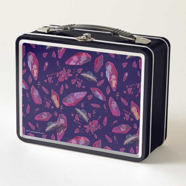 Rick y Morty Time Crystal Pattern (Anverso)