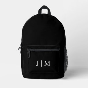 Rico bolso negro personalizable con monograma mode