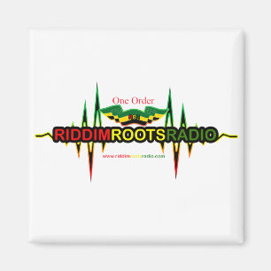 Riddim arraiga el imán cuadrado de radio del
