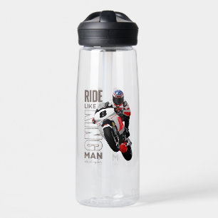 Ride Like a King Botella de agua de 25oz