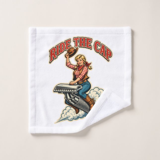 Ride the Cap – Toalla de lavado para afeitado húme (Toallita)