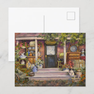 Rideau Antigüedades Canadá Postales rusas de país