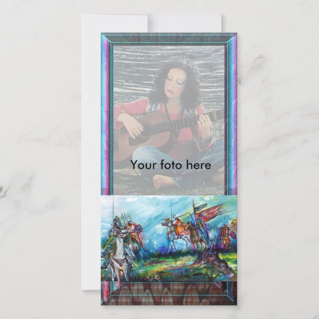 RIDERS EN STORM Caballeros Medievales Fotografía A (Anverso)